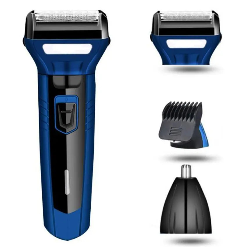 Kemei 3-in-1 Super Grooming Kit – Hair Trimmer, Beard Shaver & Nose Hair Remover for Men