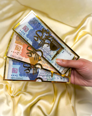 Premium Acrylic Eidi Envelope – Reusable & Customizable